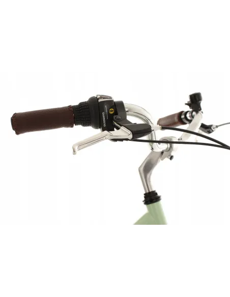 Rower Miejski Damski 28 Stal Oświetlenie Błotniki Bagażnik Dynamo Retro