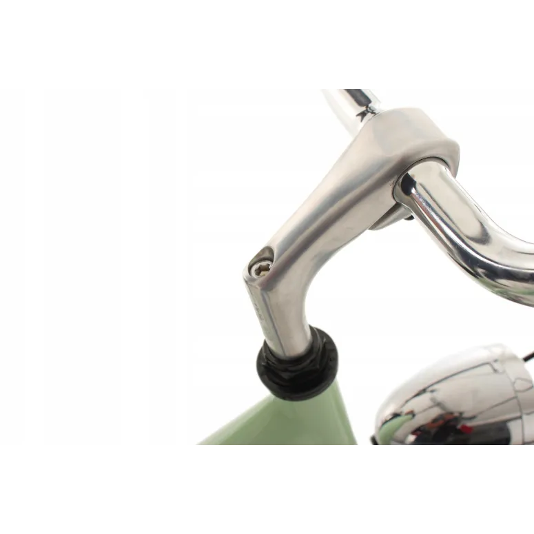 Rower Miejski Damski 28 Stal Oświetlenie Błotniki Bagażnik Dynamo Retro