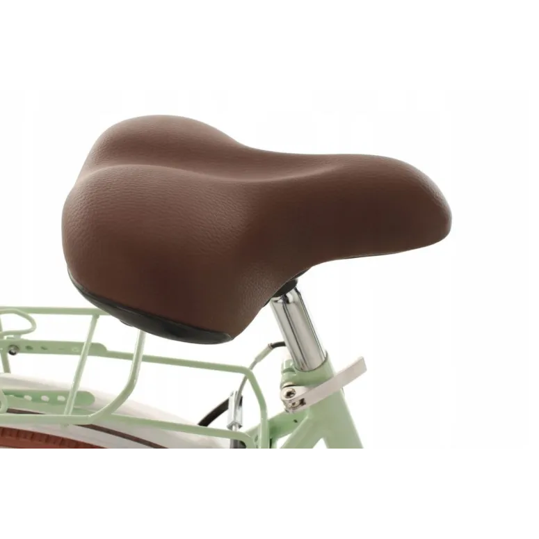 Rower Miejski Damski 28 Stal Oświetlenie Błotniki Bagażnik Dynamo Retro