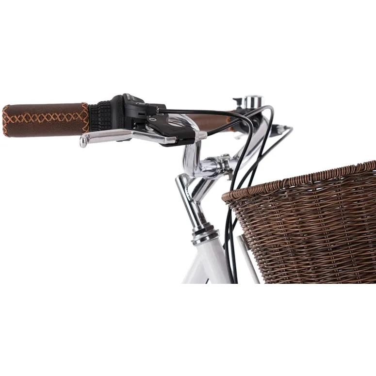 Damski Rower Miejski 28 Klasyczny Damka Koszyk