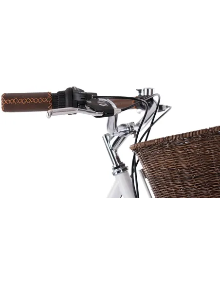 Damski Rower Miejski 28 Klasyczny Damka Koszyk