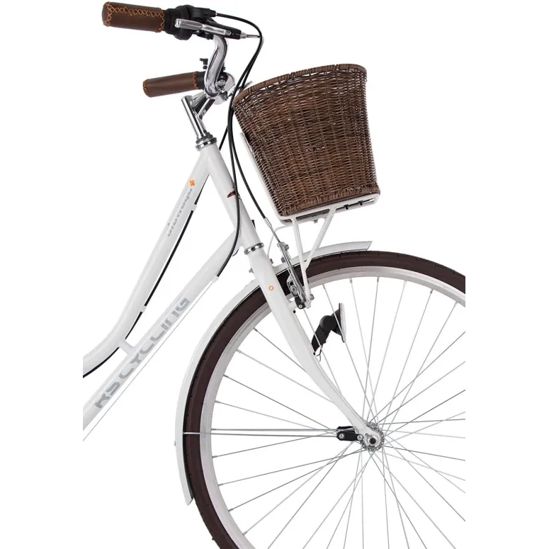 Damski Rower Miejski 28 Klasyczny Damka Koszyk
