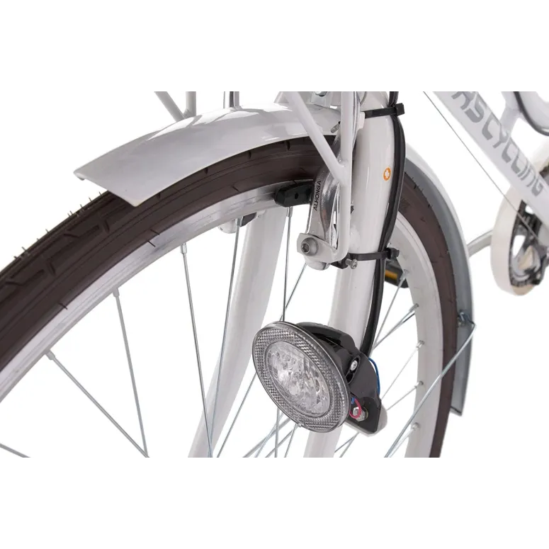 Damski Rower Miejski 28 Klasyczny Damka Koszyk