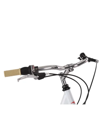 Damski Rower Miejski 28 Stal Damka Oświetlenie Bagażnik Błotniki Osłona