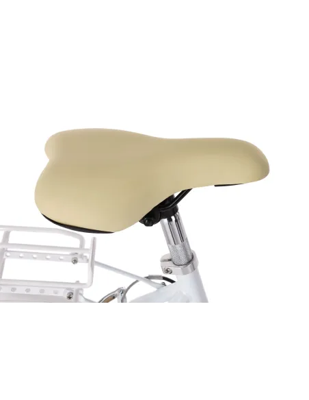 Damski Rower Miejski 28 Stal Damka Oświetlenie Bagażnik Błotniki Osłona