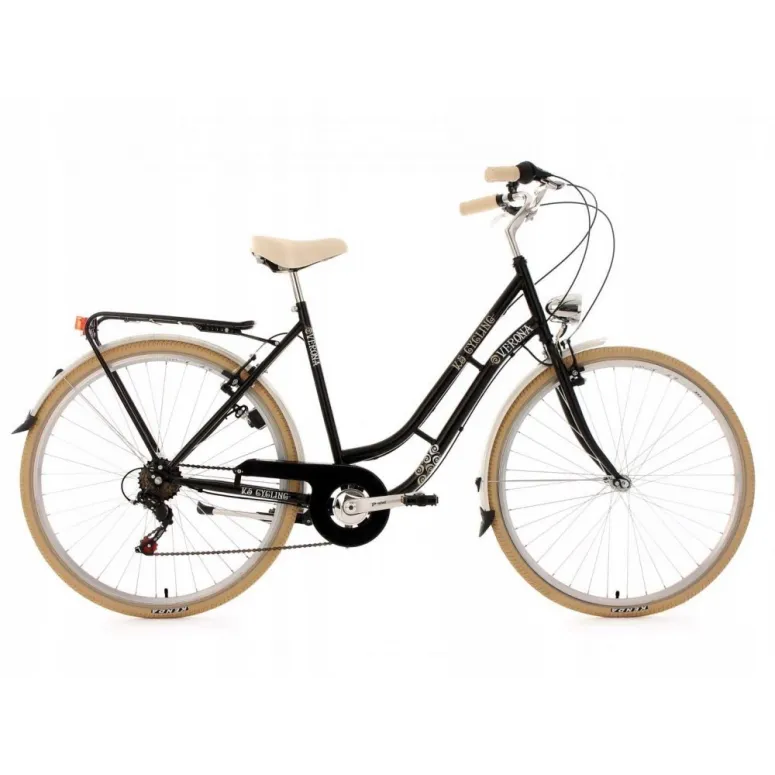 Rower Miejski Damski Verona 28 Światła Bagażnik