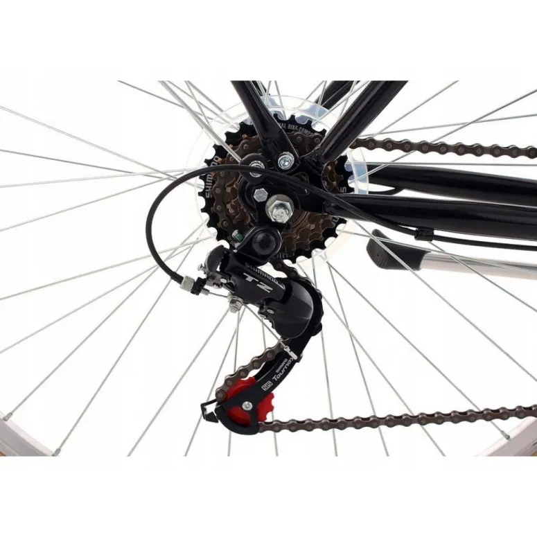 Rower Miejski Damski Verona 28 Światła Bagażnik