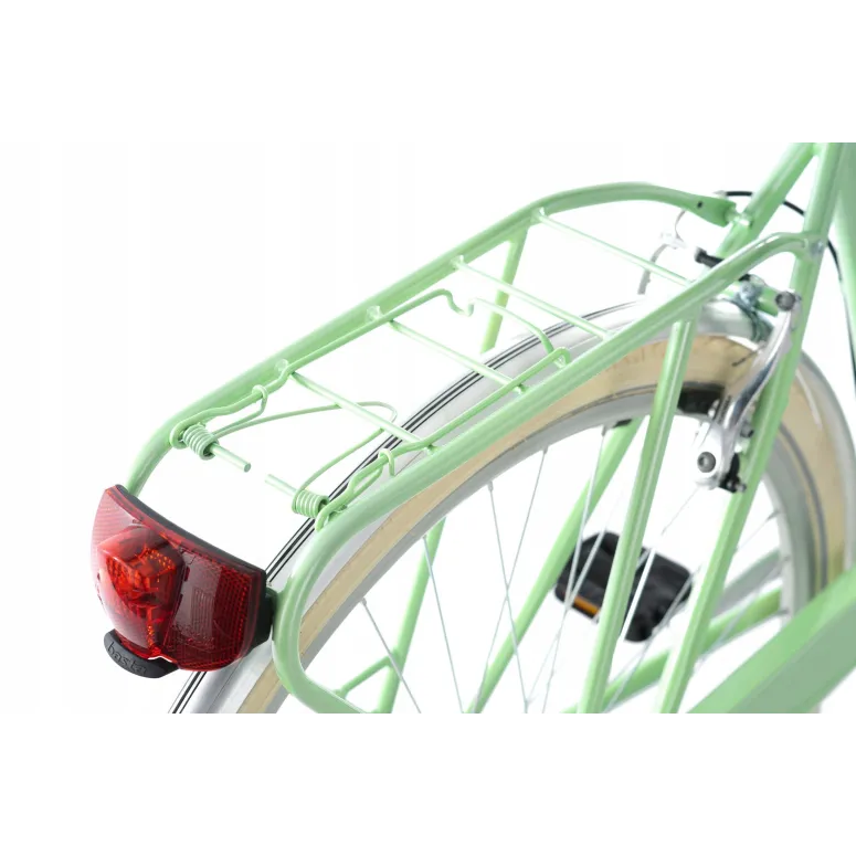 Rower Miejski Damski 28 Światła 6 Biegów Damka