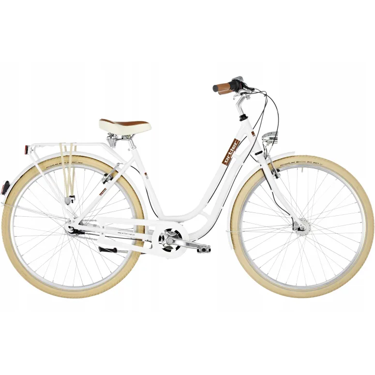 Rower Miejski Damski 28 Bagażnikiem RETRO Nexus 7