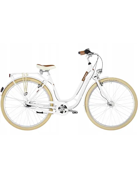 Rower Miejski Damski 28 Bagażnikiem RETRO Nexus 7
