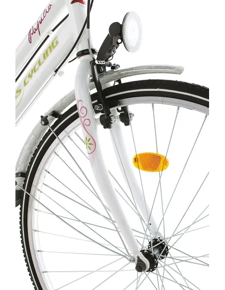 Uroczy Dziewczęcy Rower Miejski 26 Damka Światła