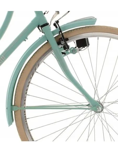 Miejski Rower Damski Holenderka 28 Retro Stylowy