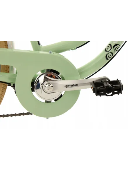 Rower Miejski Damski 28 Bagażnik Błotniki Dzwonek Osłona V Brake Stopka