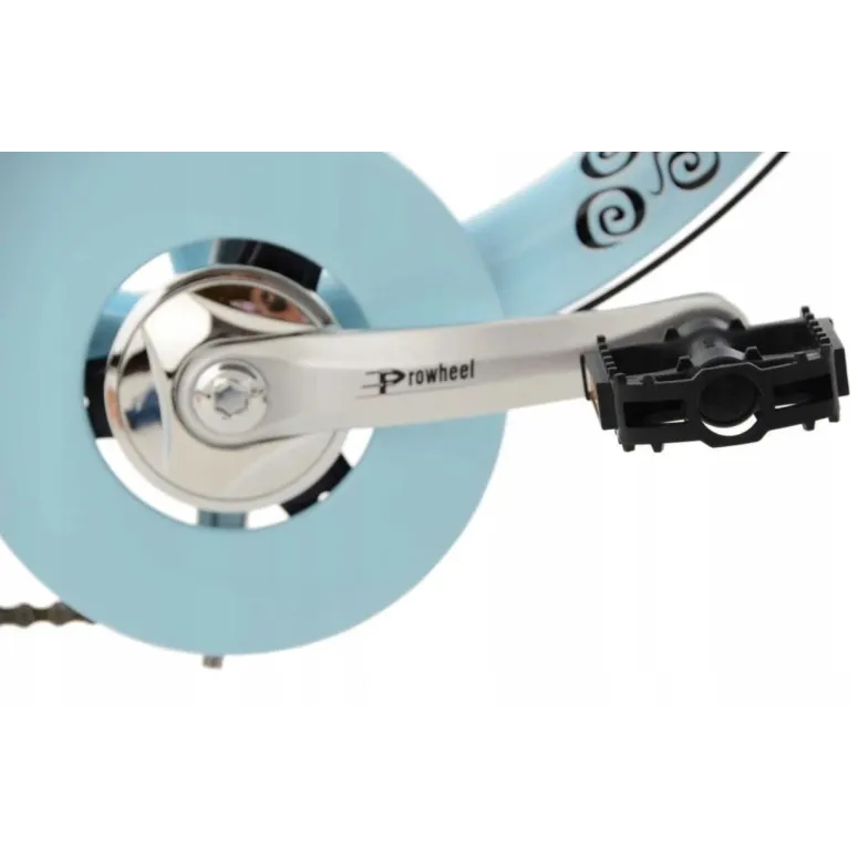 Miejski Rower Damski 28 6 Biegów Bagażnik Światła