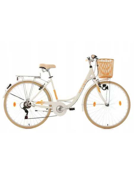 Damski Rower Miejski 28 Klasyczny Akcesoria Retro