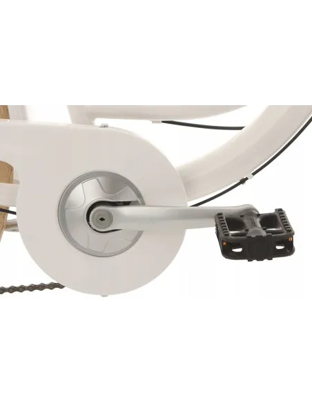 Damski Rower Miejski 28 Klasyczny Akcesoria Retro