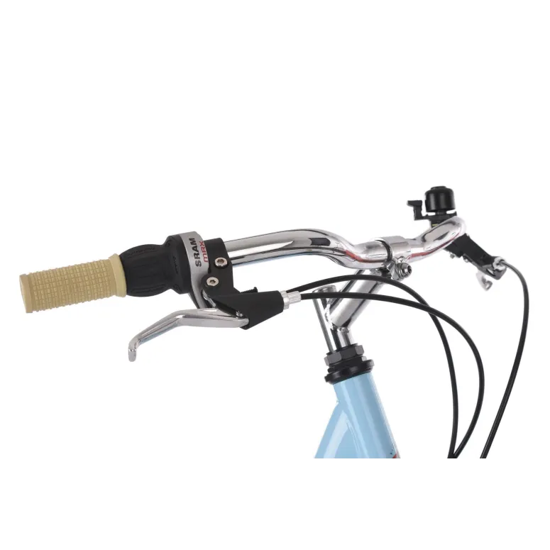 Rower Miejski Damski 26 Dziewczęcy Damka Retro Dzwonek Bagażnik Oświetlenie