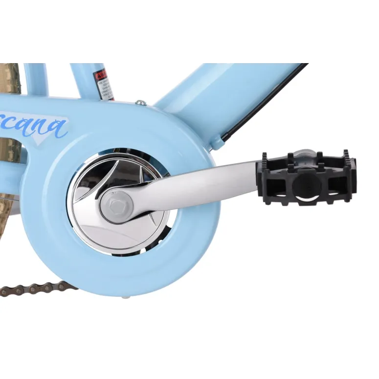 Rower Miejski Damski 26 Dziewczęcy Damka Retro Dzwonek Bagażnik Oświetlenie