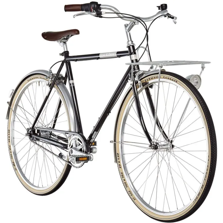 Retro Miejski Rower Męski 28 Nexus 7 Bagażnik