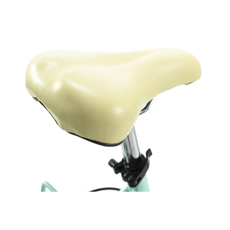 Rower Miejski Damski Damka 28 6 Biegów Koszyk Bagażnik Błotniki Stal VBrake