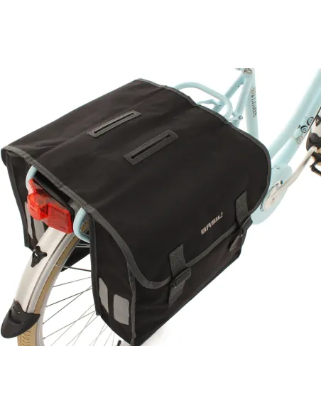 Miejski Rower Retro Damski 28 Damka Sakwy Światła