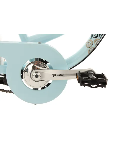 Miejski Rower Retro Damski 28 Damka Sakwy Światła