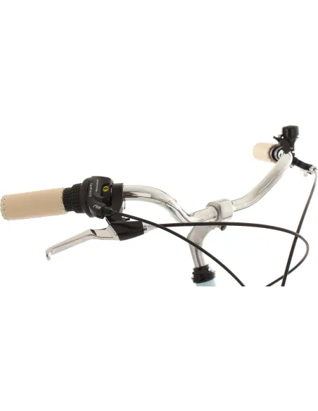 Miejski Rower Retro Damski 28 Damka Sakwy Światła