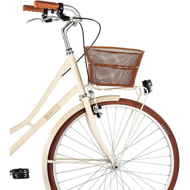 Damski Rower Miejski 26 Retro Bagażniki 1 Bieg