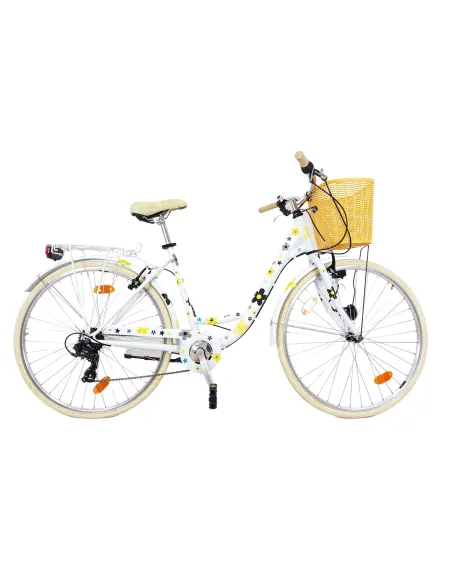 Rower Miejski 28 Damski Dziewczęcy 6 Biegów Damka