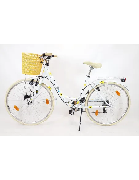 Rower Miejski 28 Damski Dziewczęcy 6 Biegów Damka