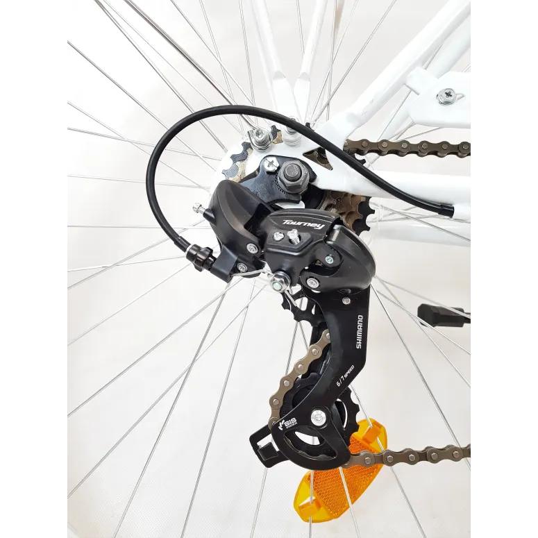 Rower Miejski 28 Damski Dziewczęcy 6 Biegów Damka