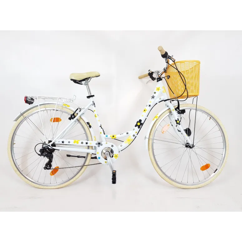 Rower Miejski 28 Damski Dziewczęcy 6 Biegów Damka