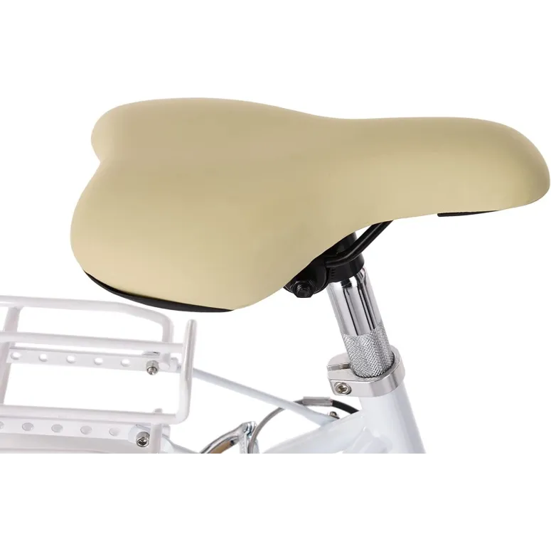 Rower Damski 26 Stal Młodzieżowy Bagażnik Dzwonek Światła Błotnik Osłona