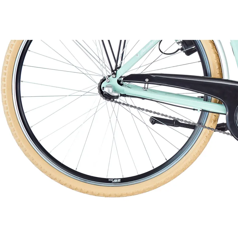 Damski Rower Miejski 28 Nexus 3 Koszyk Światła ALU