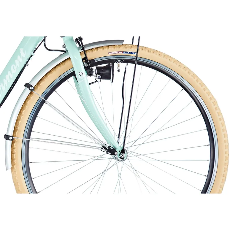 Damski Rower Miejski 28 Nexus 3 Koszyk Światła ALU