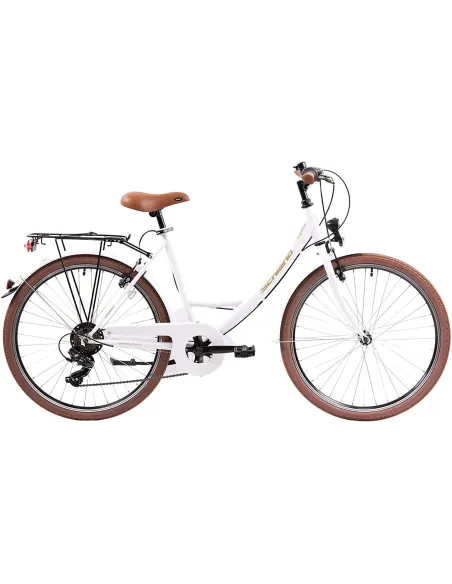 Miejski Rower Damski 26 Światła 7 biegów Stopka
