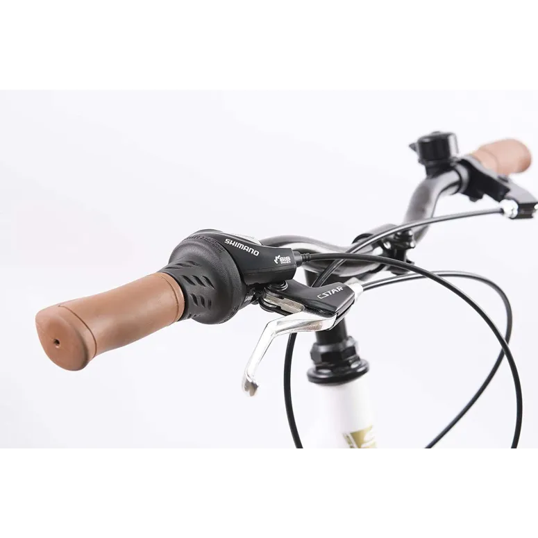 Miejski Rower Damski 26 Światła 7 biegów Stopka