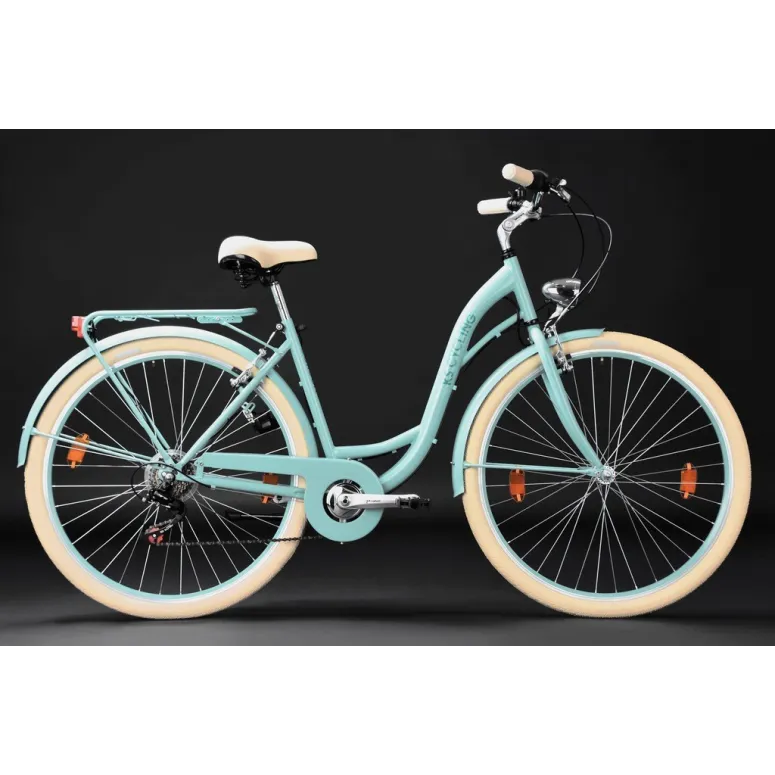 Lekki Stylowy Damski Rower Miejski 28 Miasto Damka