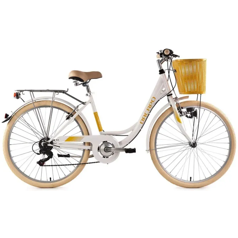 Miejski Rower Dziewczęcy Damski 26 Koszyk