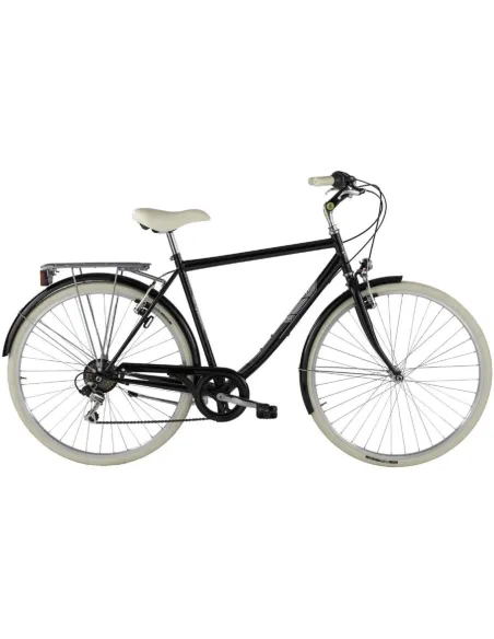 Męski Rower Miejski 28 Wysoka Rama Aluminium Retro