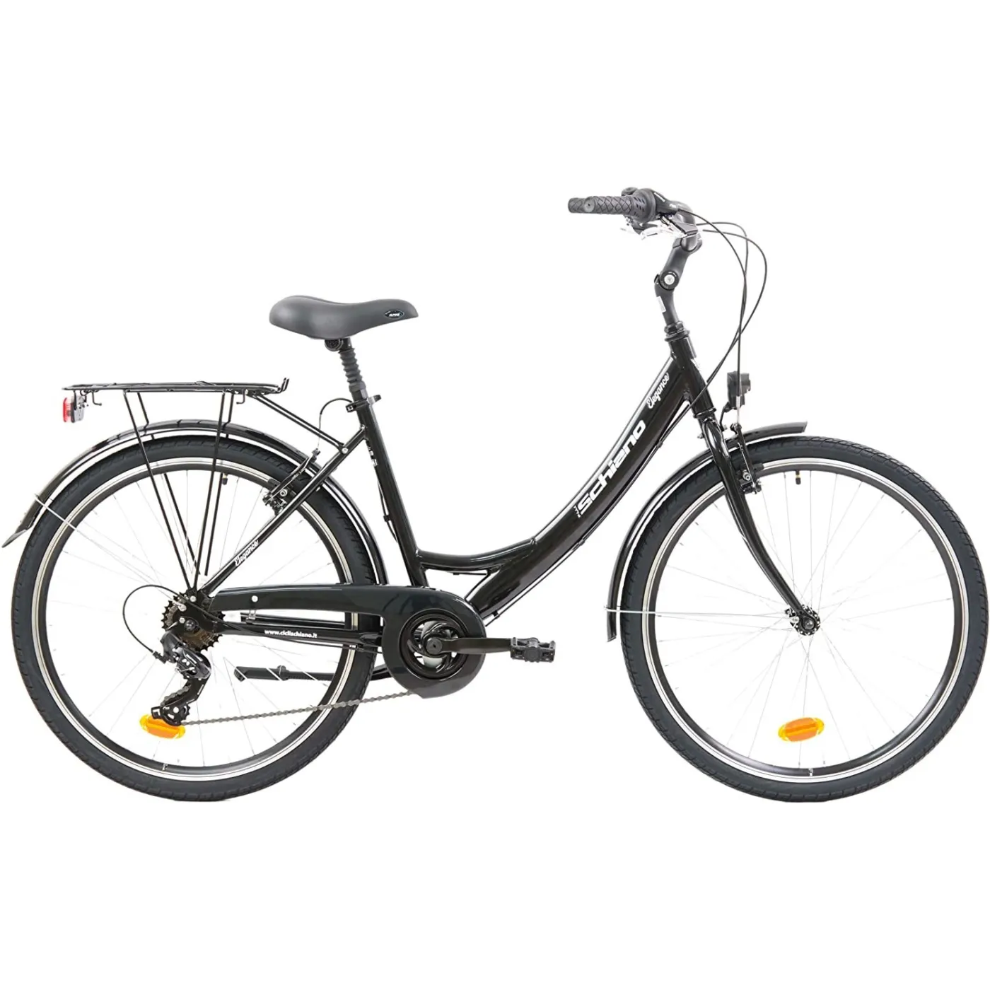 Rower Miejski Damski Dziewczęcy 26 ALU 7 Biegów