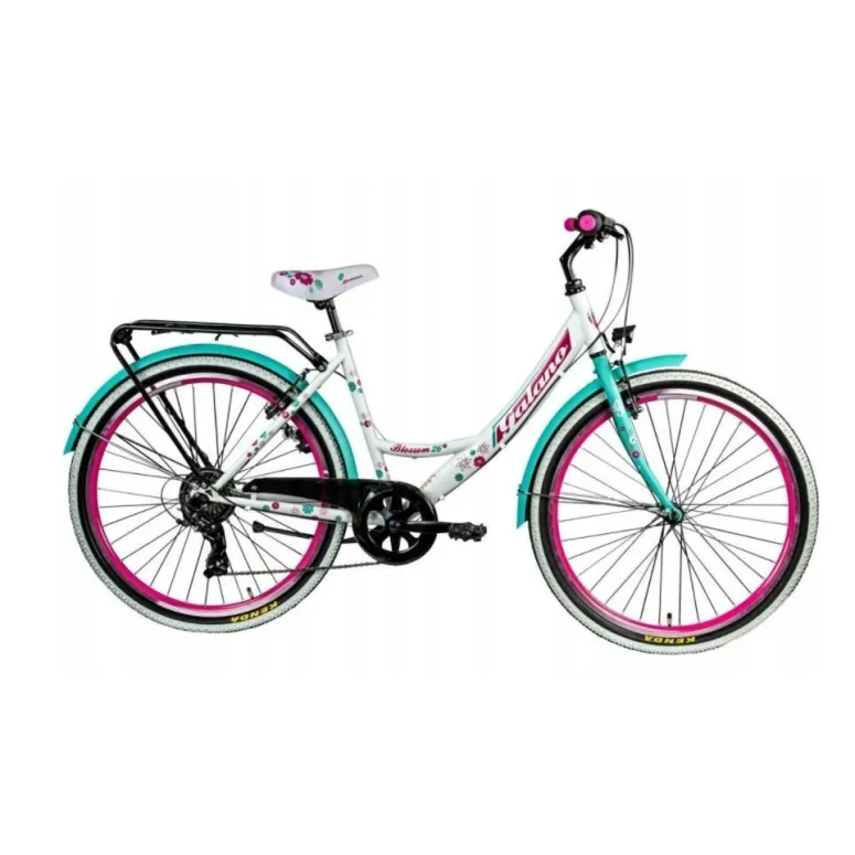 Dziewczęcy Rower Miejski 26 Galano Blossom Światła