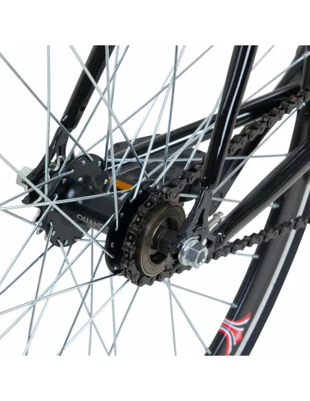 Rower Ostre Koło 28 Miejski Flip Flop Jednobiegowy Dual Pivot Lekki