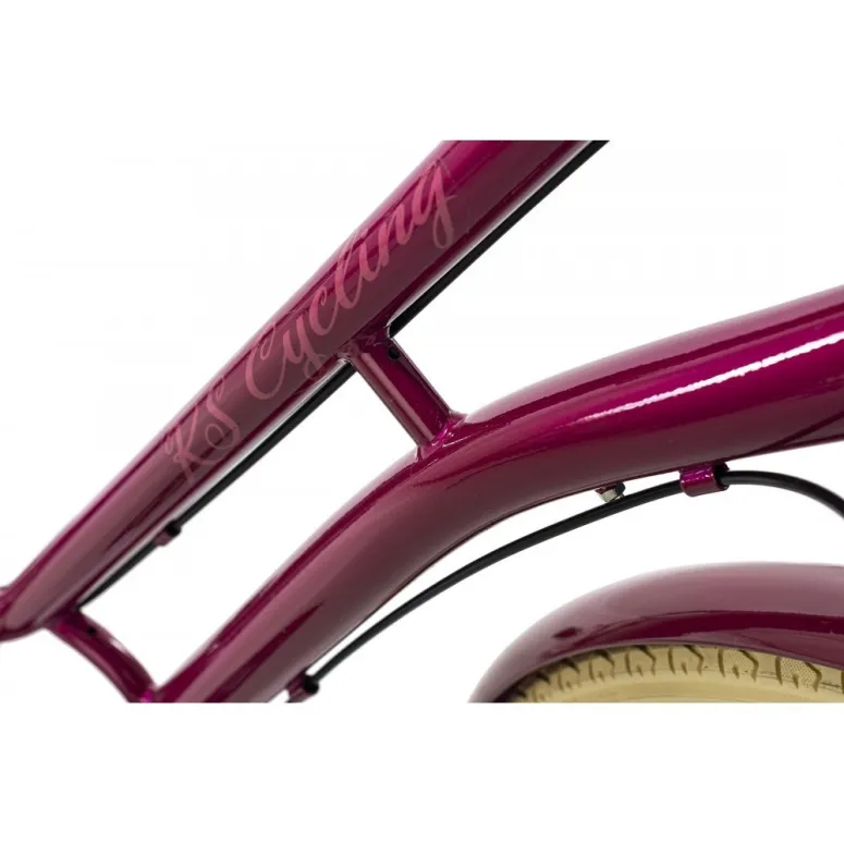 Damski Rower Miejski Retro 28 Jasne Opony Dynamo