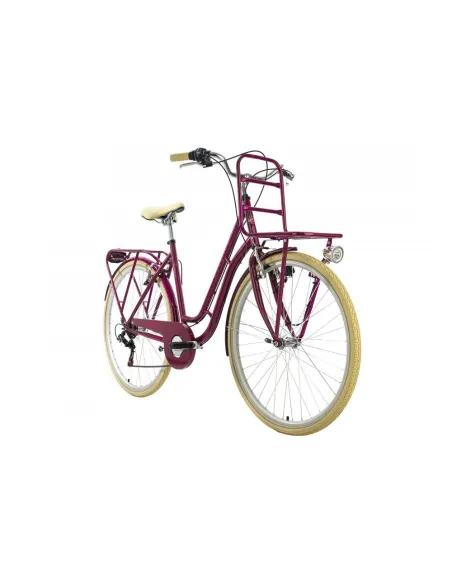 Damski Rower Miejski Retro 28 Jasne Opony Dynamo
