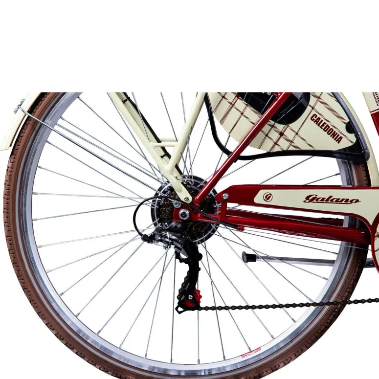 Damski Rower Miejski 28 Galano 6 Biegów Światła