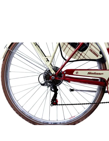 Damski Rower Miejski 28 Galano 6 Biegów Światła