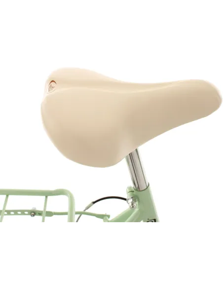 Damski Rower Miejski Sakwy 28 Jasne Opony Dynamo