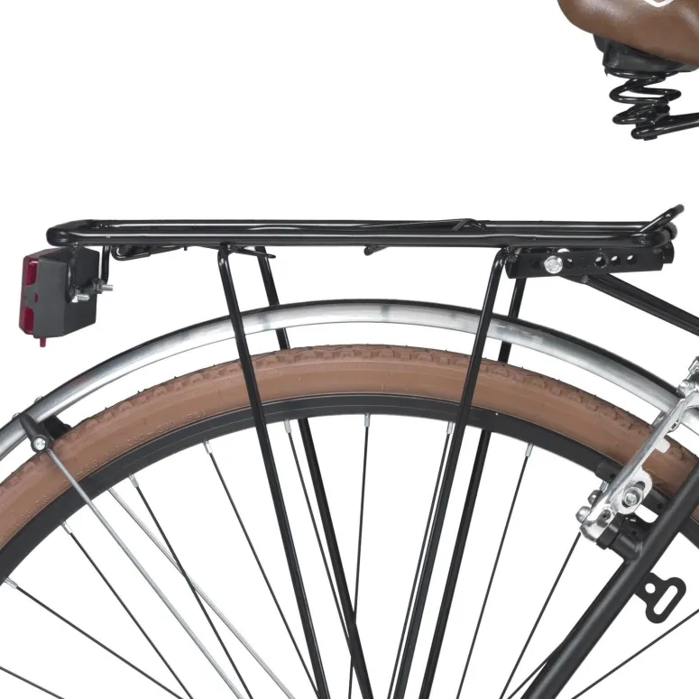 Męski Rower Miejski 28 Retro 6 Biegów Oświetlenie