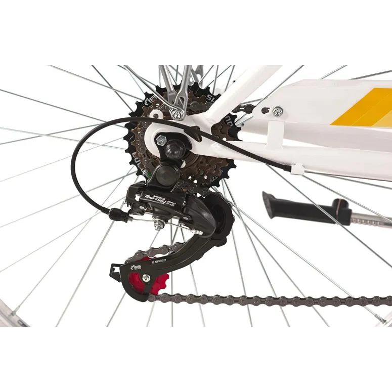 Rower Miejski 26 Damski Dziewczęcy Kosz Bagażnik